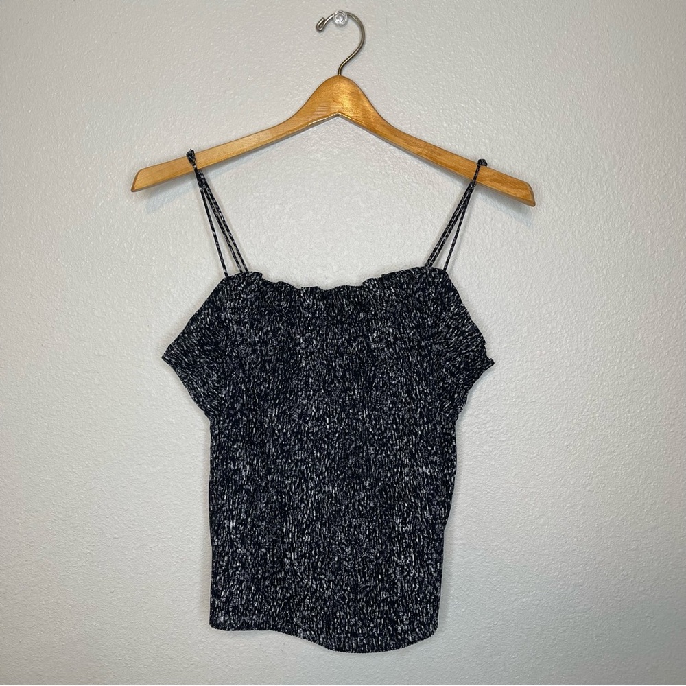 Banana Republic Factory Smocked Spaghetti Strap Top